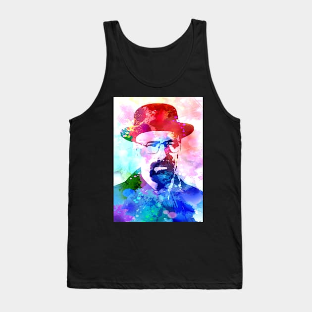 Breaking Bad Watercolor Tank Top by Masdian Watercolor